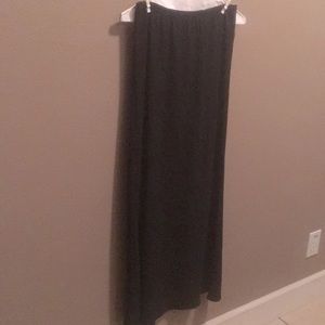 Michele Black Skirt Maxi Length